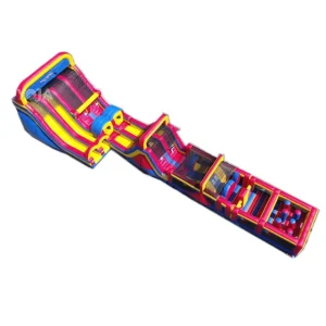 Funny Large Inflatable Comb Obstacle Course Party Rentals for Adults Team Events YOA-15 CE Certified