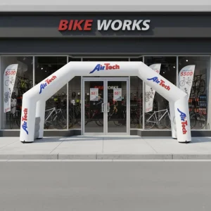 Gate Race Display Sport Air Arch Recycle Custom Printed Logo Arch Events Gazebo Promotional Inflatable Waterproof