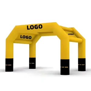 Arco de Ar para Exibição de Corrida Comercial, Arco Inflável Personalizado com Logótipo Impresso para Eventos Gazebo Tenda de PVC