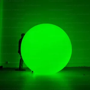Giant 2m PVC Inflatable LED Lighting Balloon Color Changing Light Balloon