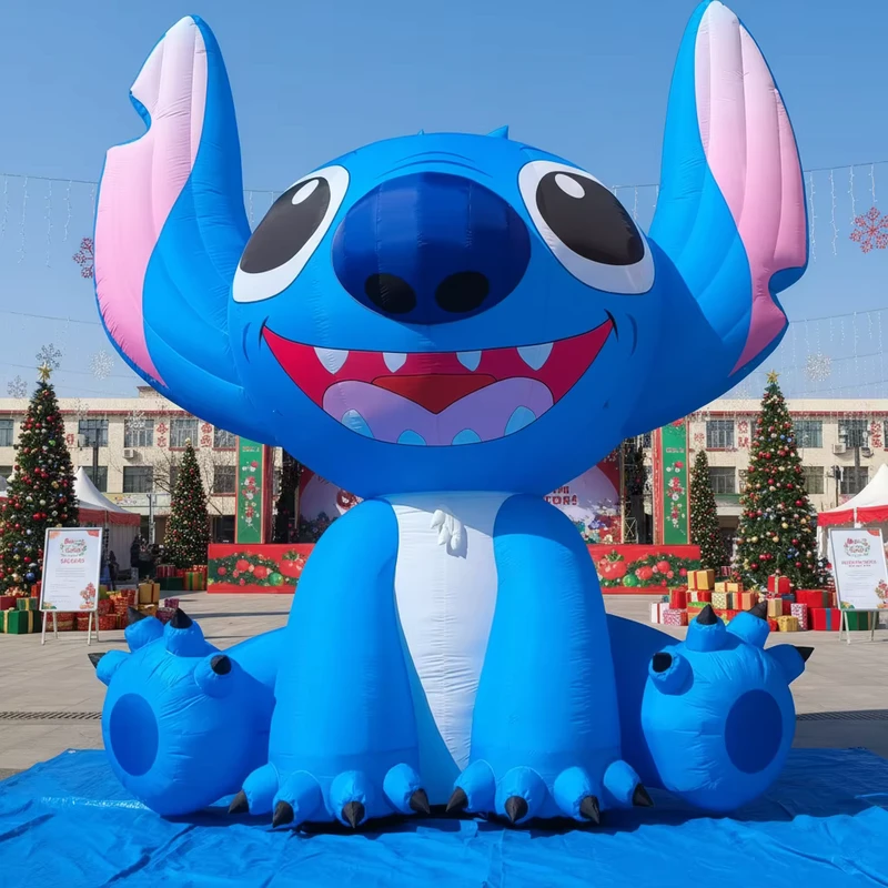 Modello Gonfiabile Blu Gigante per Pubblicità, per Decorazione di Eventi e Feste
