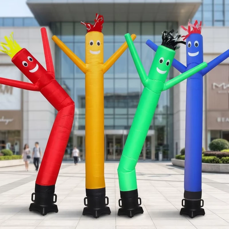 Giant Advertising Custom Wacky Waving Tube Man Sky Air Dancer Inflatable Wave Man for Sale