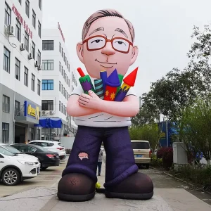 Giant Advertising Inflatable Design Model Cartoon Fireworks Custom Man Big Inflatables Mascot