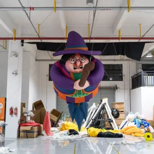 Hombre aterrador inflable gigante de Halloween para eventos