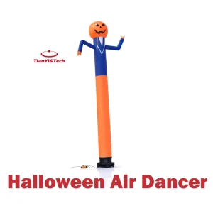 जाइंट विज्ञापन inflatable गतिविधि एयर स्काई डांसर inflatable बैलून के साथ ब्लोअर