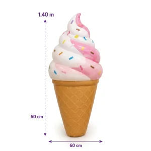Giant Blow up Ice Cream Advertising Inflatable Prop for Summer Event Mall Decoration PVC Colorful Realistic Inflatable Ice Cream