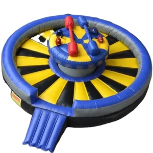 Giochi Gonfiabili per Carnevale Giganti, Noleggio di Duello Gladiatore Interattivo, Gioco Commerciale Personalizzato per Bambini e Adulti