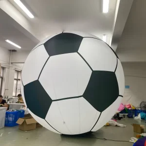 Giant Cartoon Design 2m Oxford Cloth Soccer Ball Durable & Windproof Inflatable Football for Outdoor Sports