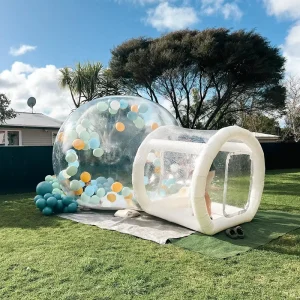 Cúpula de Cristal Inflable de PVC Transparente Gigante para Niños, Boda, Fiesta, Casa Divertida, Casa de Globos, Tienda Burbuja Exterior