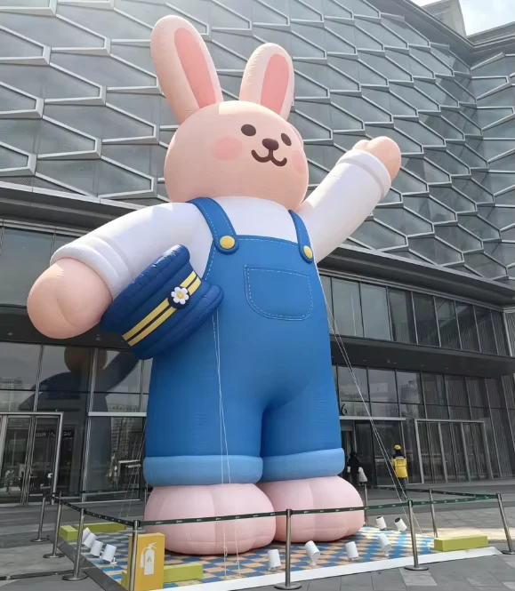 Giant Custom Inflatable Mascot Cartoon Air Puppet Outdoor Advertising Inflatable Character for Festival Event Promotion