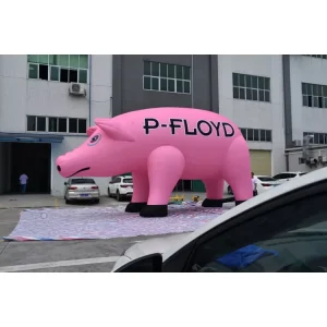 Giant Custom Inflatable Pink Pig Mascot Customizable Animal Balloon for Event & Music Festival Promotion