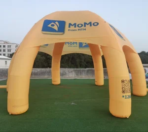 Giant Exhibit Trade Show Tent Air Tight Tent Inflatable Advertising Tent Custom 4×4 for Events Outdoor TradeShows