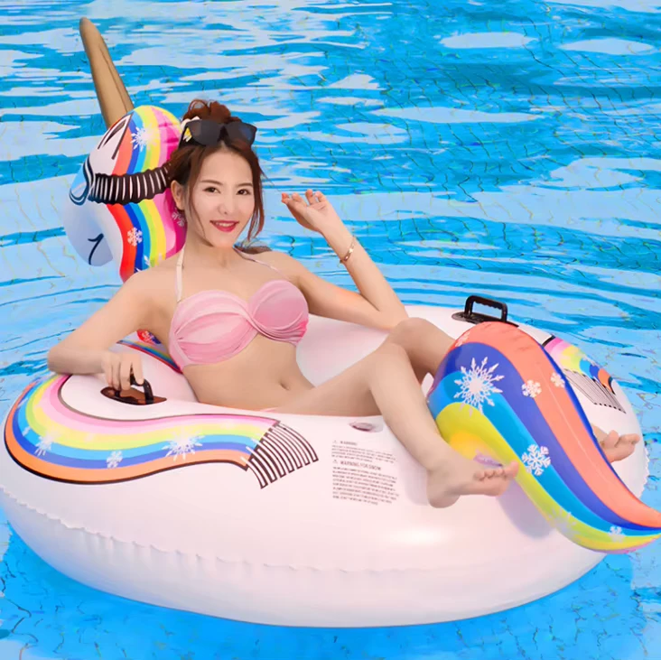 Flutuador de piscina insuflável gigante de alta resistência - Fabricante de brinquedos de festa de verão na praia