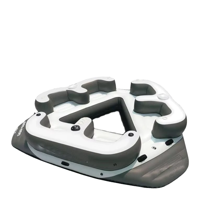 Giant Inflatable Adult Floating Island Water Inflatable Rafts
