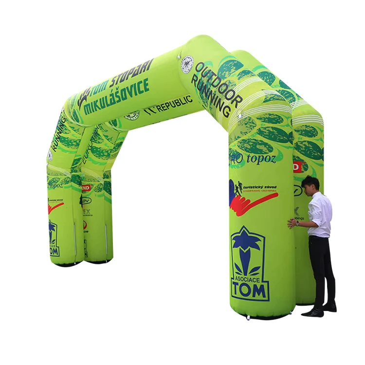 Arco pubblicitario gonfiabile gigante, arco gonfiabile personalizzato