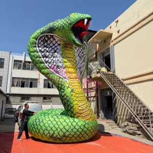 Giant Inflatable Animals Model Reptile Culture Festival Inflatable Snake Balloon Decorating Cobra Inflatables