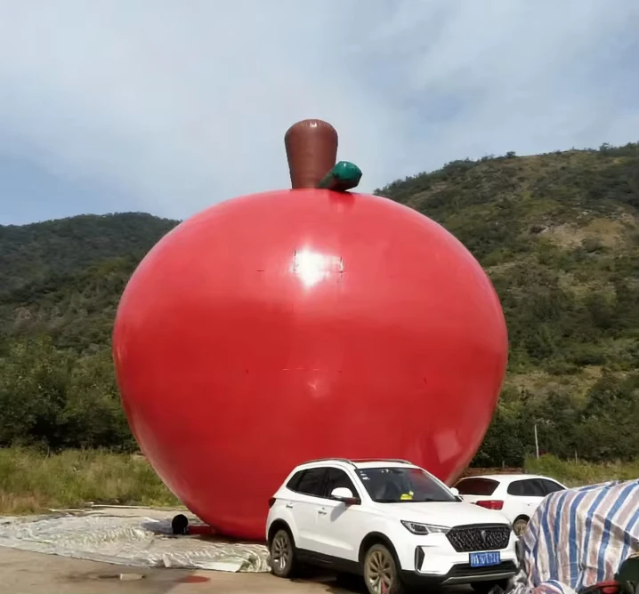 Géant Modèle de Pomme Gonflable pour Événements Publicitaires