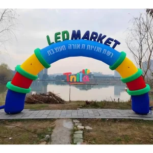 Cổng nhún hơi khổng lồ cho sự kiện ngoài trời, không khí kín cho băng rôn quảng cáo
