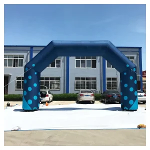 Giant Inflatable Archway Custom Logo Printing Air Entrance Arch for Marathon Events Outdoor Advertising Display