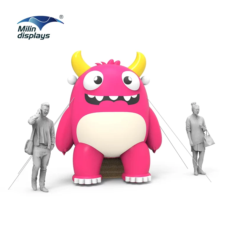Mascotte Gonfiabile Gigante a Forma di Cartone Animato per Festival, Eventi, Promozioni nei Parchi per Bambini, Fiere