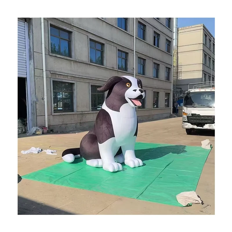 Modelo de Cão Balão Inflável Gigante para Decorações de Eventos em Parques