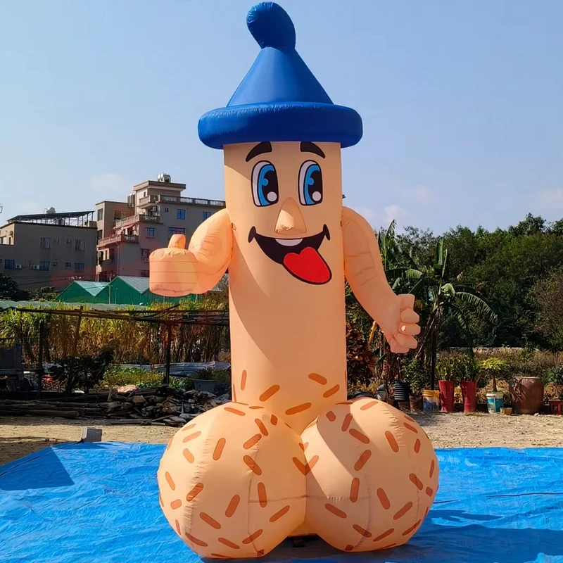 Ballon de costume de personnage cartoon gonflable géant pour événements en plein air, mascotte ambulante pour promotions publicitaires