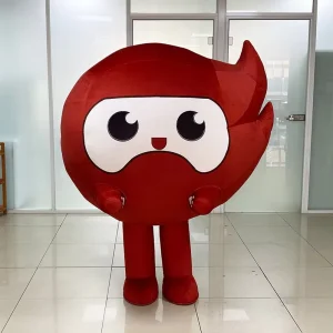 Costume mascotte gonfiabile gigante indossabile, pubblicità personalizzata, costume gonfiabile da passeggio