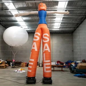 Giant Inflatable Custom Logo Air Dancer Sky Dancer Waving Tube Man Promotional Advertising Inflatable Model For Sale Expo