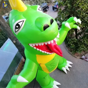 Giant Inflatable Dinosaur Model Dinosaur Cartoon Advertising Balloon with Blower