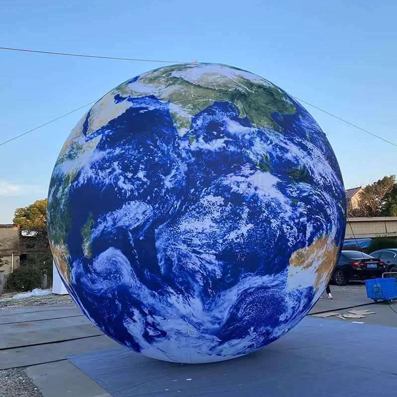 Riesiger Aufblasbarer Erdkugel Luftballon Planet zur Dekoration