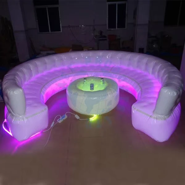 Divano Gonfiabile Gigante Air Lounge con Lampada LED