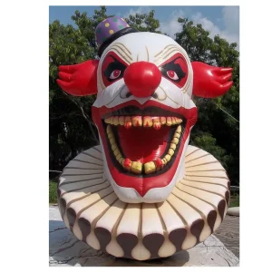 Giant Inflatable Halloween Evil Clown Model for Decoration