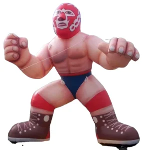 Homem Musculoso Inflável Gigante para Eventos Desportivos - Figura Inflável Grande para Publicidade ao Ar Livre