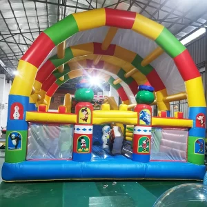 Giant Inflatable Obstacle Course Kids Obstacle Course Equipment Inflatable Bouncy Castle