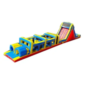 Giant Inflatable Obstacle Course for Adults 23.5×3.1x4m Commercial Park Game Challenge with Blower Free Design