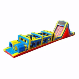 Giant Inflatable Obstacle Course for Adults 23.5×3.1x4m with Blower