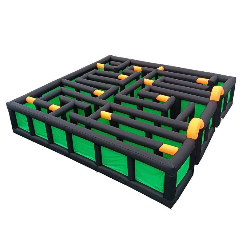 Giant Inflatable Obstacle Course for Team Building & Event Inflatable Interactive Game for Fun Challenges Inflatable Maze Game