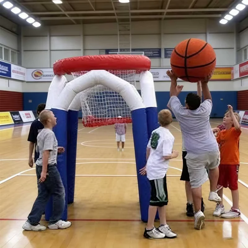 Giant Inflatable PVC Material Basketball Game Monster Shooting Carnival Game Indoor Outdoor Playground Amusement Park Facilities