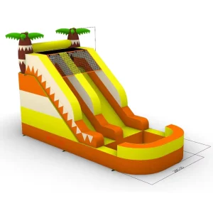 Giant Inflatable Slide Bounce House Jumping Water Slide for Water Park