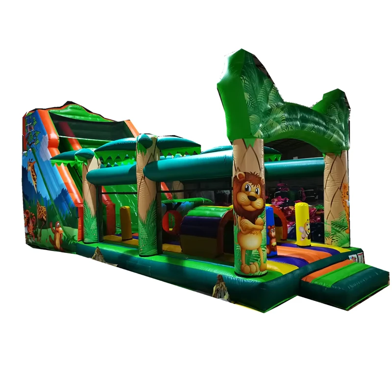 Seluncur Inflatable Raksasa, Mainan Seluncur Air Komersial untuk Anak-anak