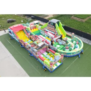 Giant Inflatable Theme Park Obstacle Courses Inflatable Obstacle Course for Adults Outdoor Obstacle Course Equipment
