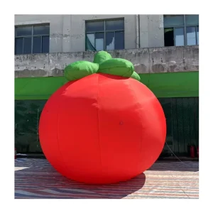 Globos publicitarios en forma de tomate inflable gigante