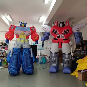 Giant Gonfiabile Robot Trasformatore Modello Cartone per Decorazione