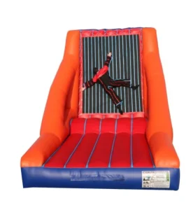 विशाल inflatable वेल्क्रो स्पाइडर दीवार स्टिक जंप और रेस बच्चों और वयस्कों के लिए