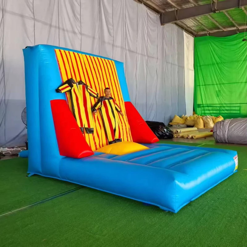 Dinding Lengket Velcro Inflatable Raksasa untuk Acara Korporat dan Karnaval Sekolah