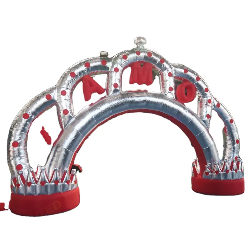 Arco de boda inflable gigante para entradas de fiesta