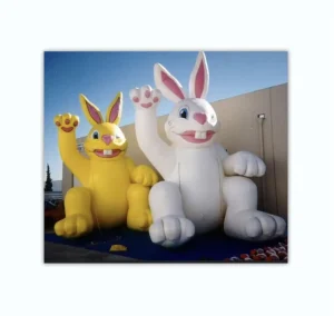 Giant Led Inflatable Rabbit with Led Lighting for Sale advertising decoration