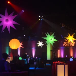 Giant Lighting Inflatable Seaweed Balloon LED Inflatables for Party Stage Club Decoration