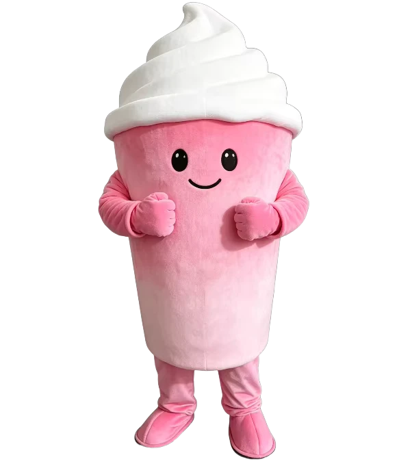 Riesen-Milchshake-Monster Aufblasbares Maskottchen-Kostüm für Erwachsene für Halloween-Party Festival Werbung im Freien Unisex