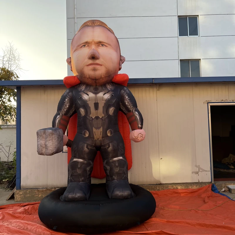 Гигантская надувная реклама, модель фильма, индивидуальный 3D надувной супергерой для продвижения мероприятий